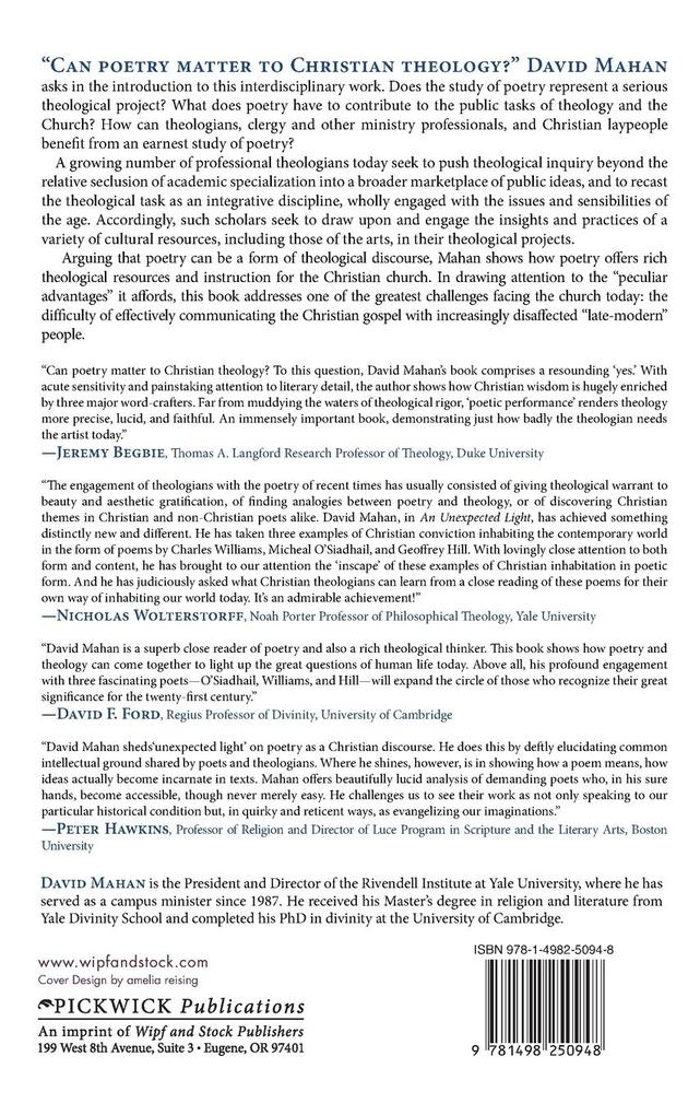Weitere Ansicht: An Unexpected Light | David C. Mahan