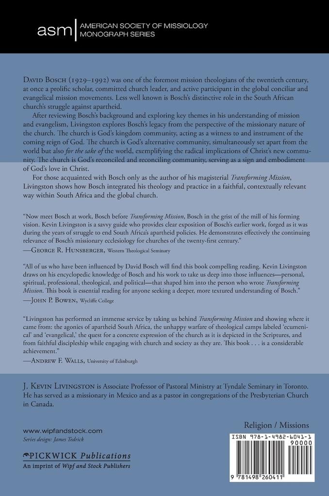 Weitere Ansicht: A Missiology of the Road | J Kevin Livingston