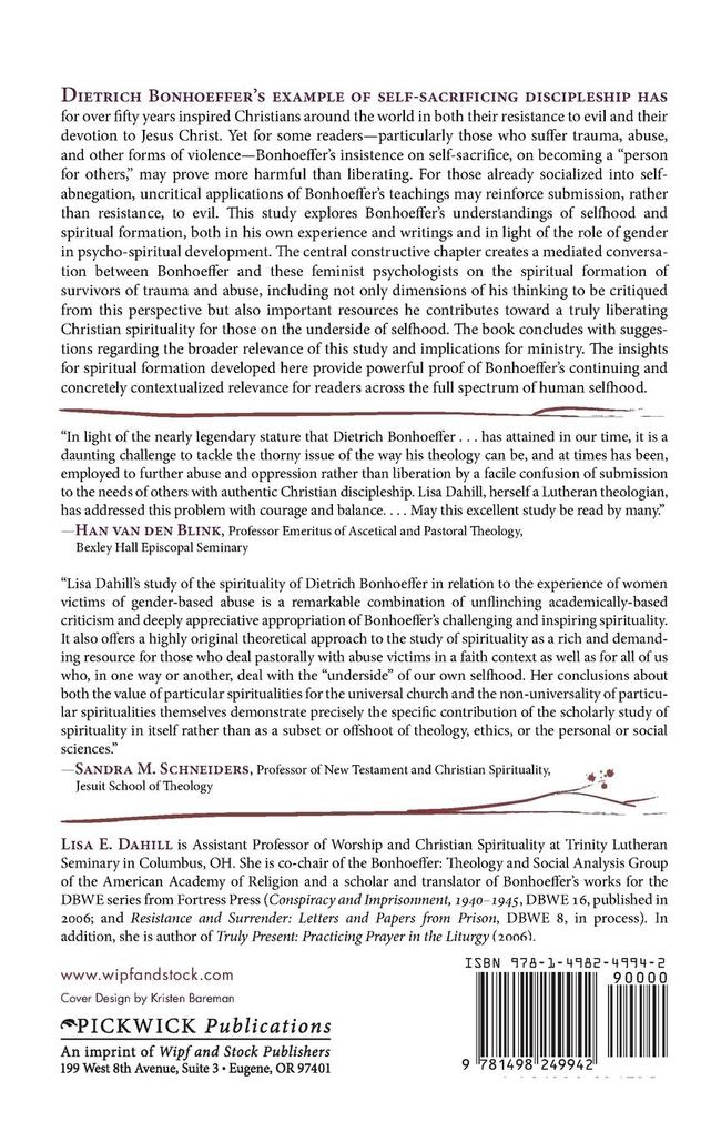 Weitere Ansicht: Reading from the Underside of Selfhood | Lisa E. Dahill