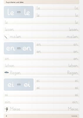 Weitere Ansicht: Ich kann die Grundschrift Teil B | Katrin Langhans, sternchenverlag GmbH