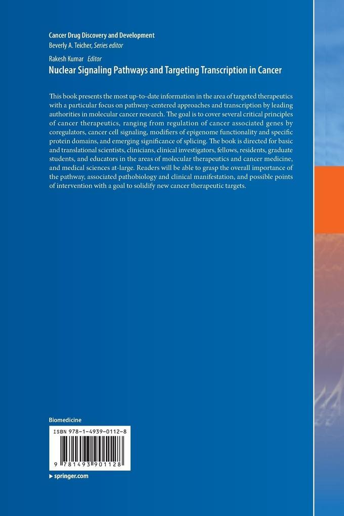 Weitere Ansicht: Nuclear Signaling Pathways and Targeting Transcription in Cancer