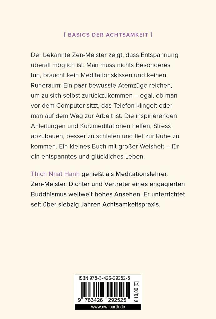 Weitere Ansicht: Einfach entspannen | Thich Nhat Hanh