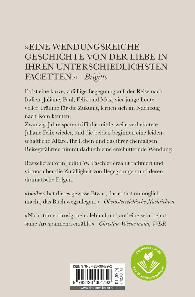 Weitere Ansicht: bleiben | Judith W. Taschler