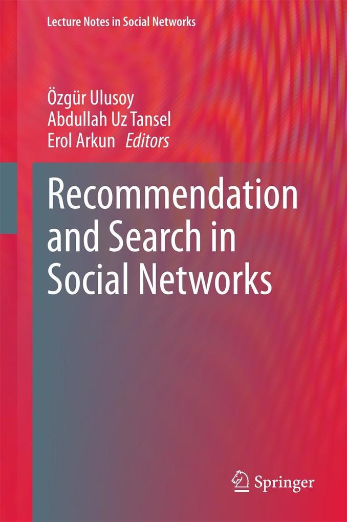 Produktbild: Recommendation and Search in Social Networks