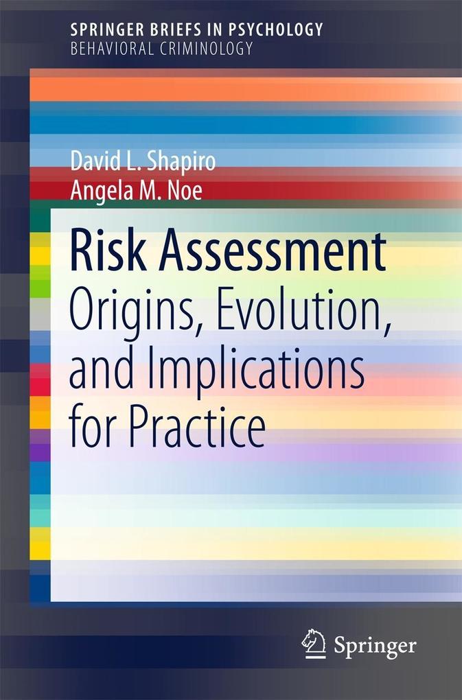 Produktbild: Risk Assessment | David L. Shapiro, Angela M. Noe