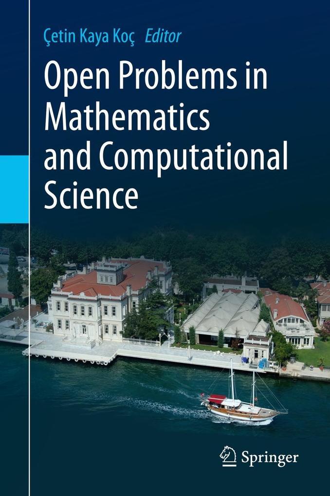 Produktbild: Open Problems in Mathematics and Computational Science