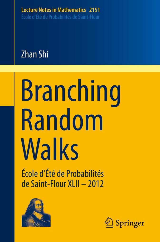 Produktbild: Branching Random Walks | Zhan Shi