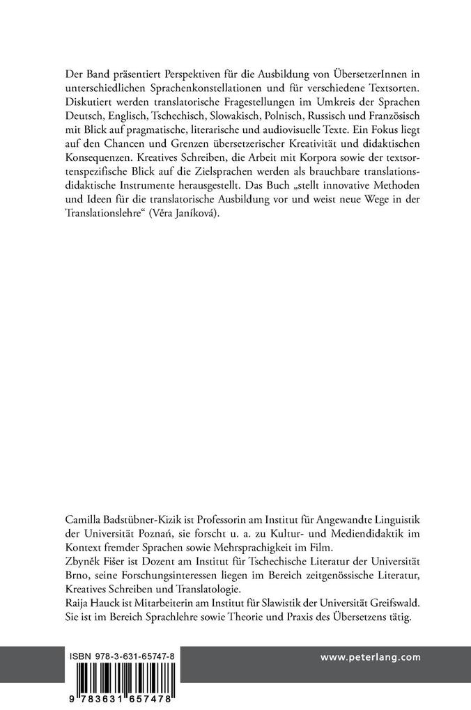 Weitere Ansicht: Übersetzung als Kulturvermittlung