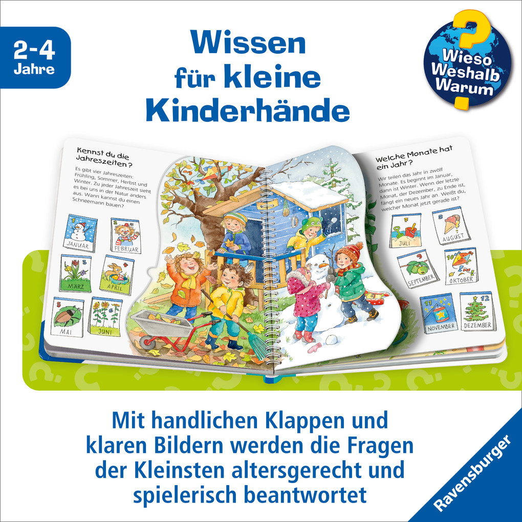 Weitere Ansicht: Wieso? Weshalb? Warum? junior, Band 56: Heute, morgen, jetzt und gleich | Daniela Prusse