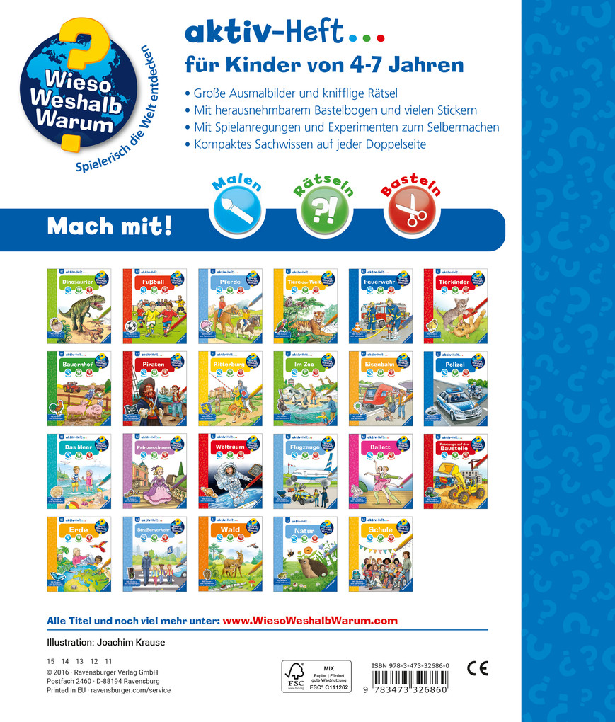 Weitere Ansicht: Wieso? Weshalb? Warum? aktiv-Heft: Polizei