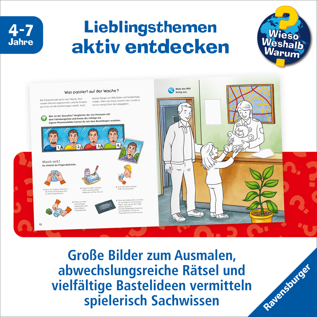 Weitere Ansicht: Wieso? Weshalb? Warum? aktiv-Heft: Polizei