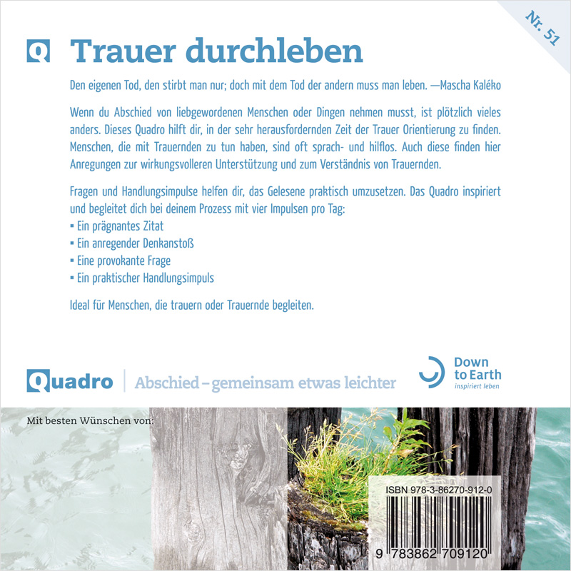 Weitere Ansicht: Trauer durchleben | Stefan Bitzer