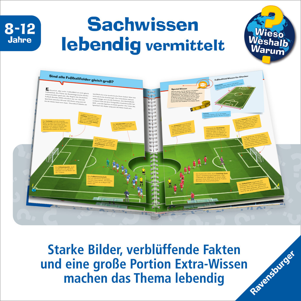 Weitere Ansicht: Wieso? Weshalb? Warum? ProfiWissen: Fußball (Band 15) | Andrea Schwendemann