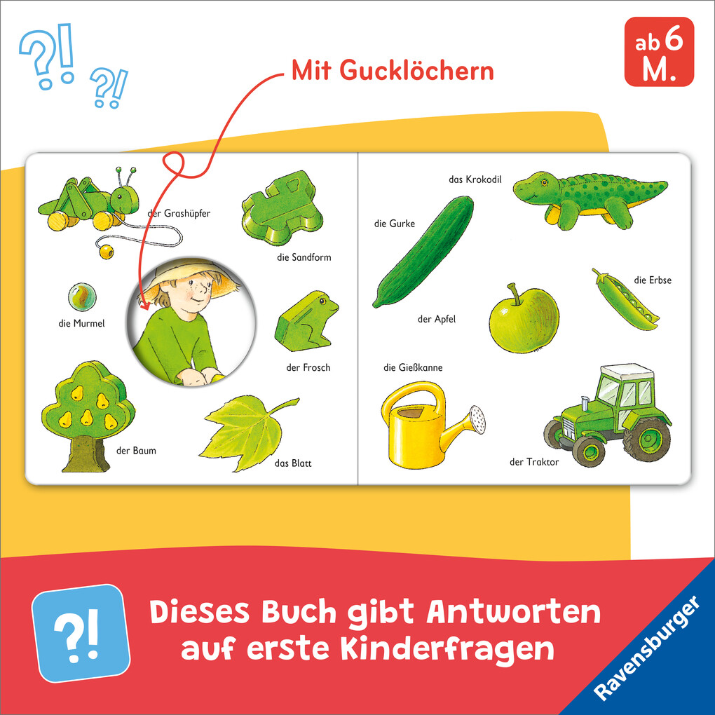 Weitere Ansicht: Mein erstes Gucklochbuch: Farben | Klaus Bliesener