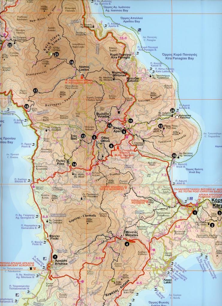 Weitere Ansicht: Karpathos Kassos 1 : 60 000