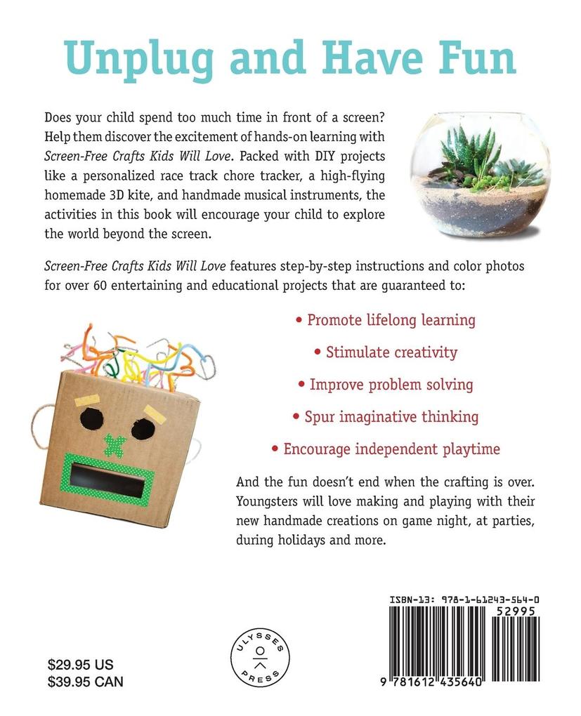 Weitere Ansicht: Screen-Free Crafts Kids Will Love | Lynn Lilly, The Craft Box Girls Team