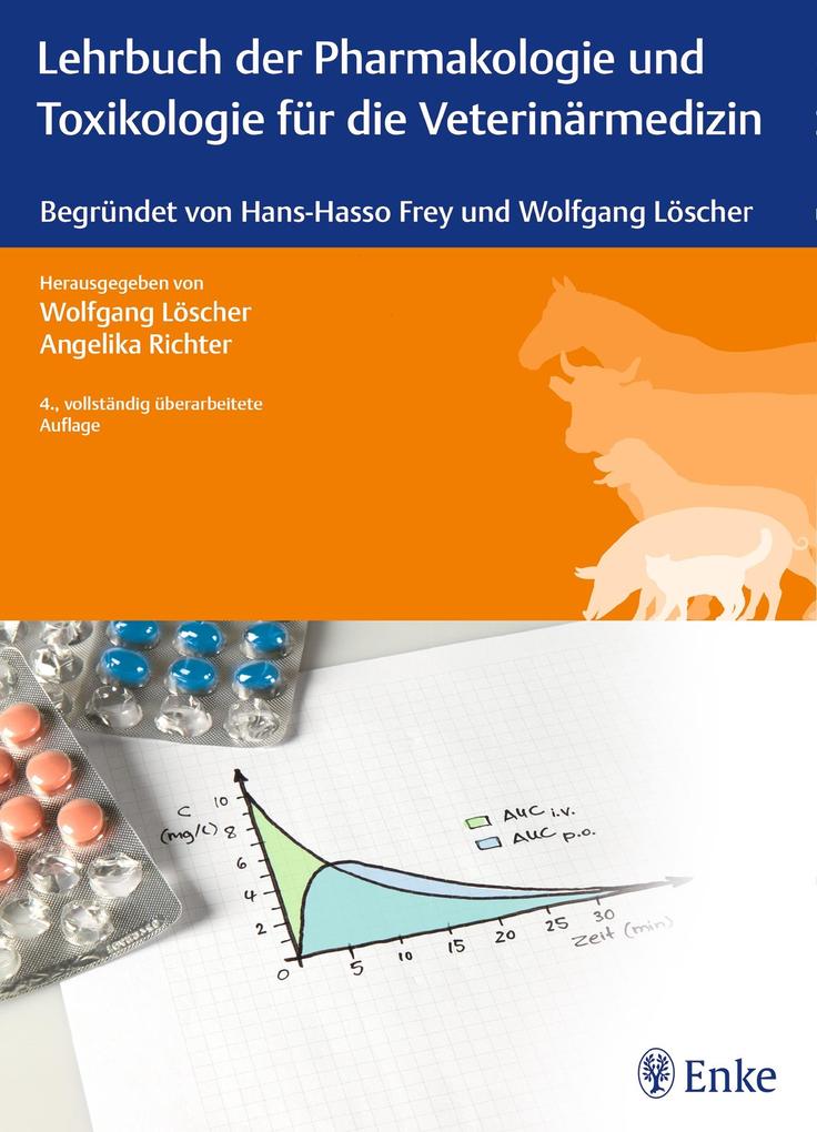 Produktbild: Lehrbuch der Pharmakologie und Toxikologie für die Veterinärmedizin