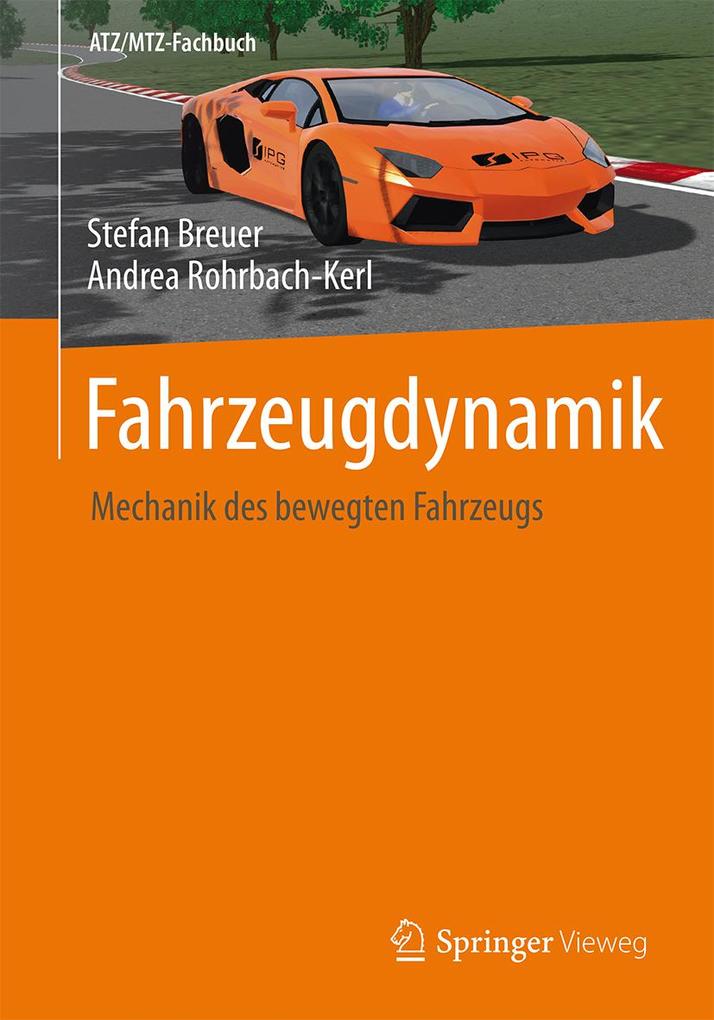 Produktbild: Fahrzeugdynamik | Stefan Breuer, Andrea Rohrbach-Kerl