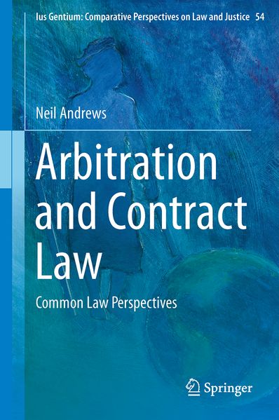 Produktbild: Arbitration and Contract Law | Neil Andrews