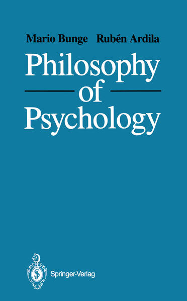 Produktbild: Philosophy of Psychology | Mario Bunge, Ruben Ardila