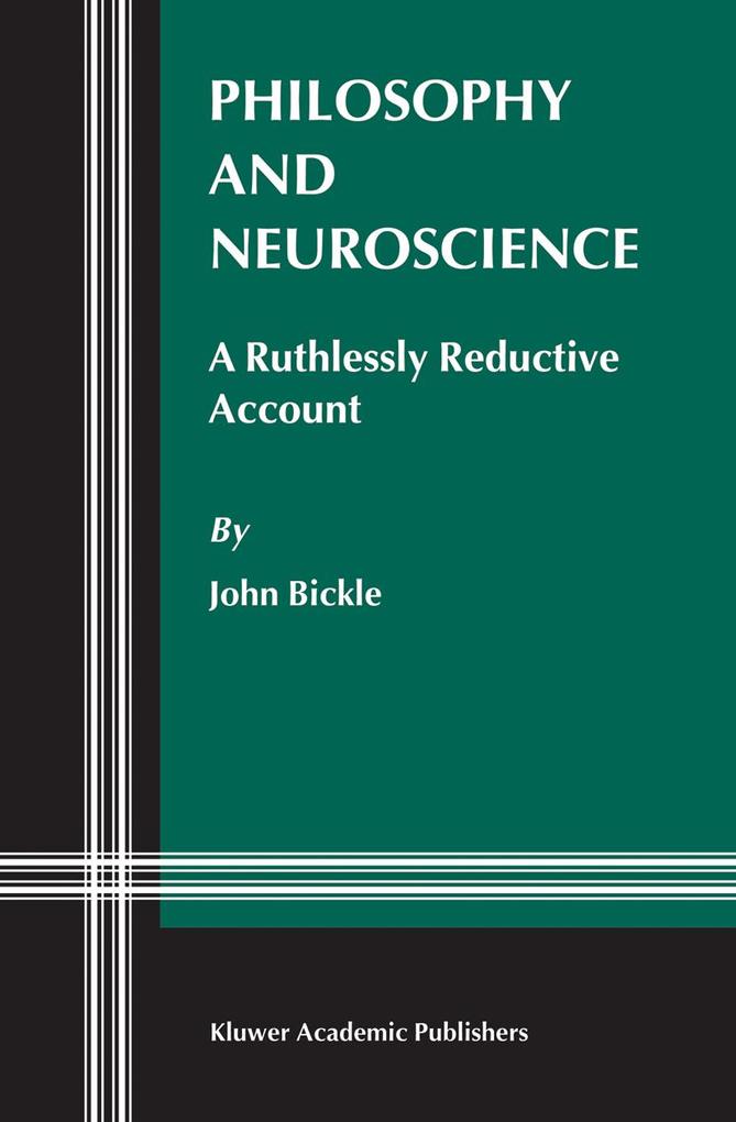 Produktbild: Philosophy and Neuroscience | J. Bickle