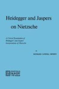 Produktbild: Heidegger and Jaspers on Nietzsche | R. L. Howey