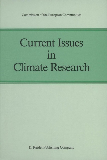 Produktbild: Current Issues in Climate Research