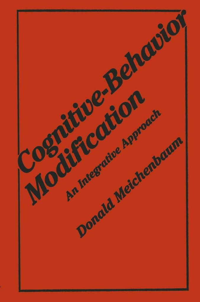 Produktbild: Cognitive-Behavior Modification | Donald Meichenbaum