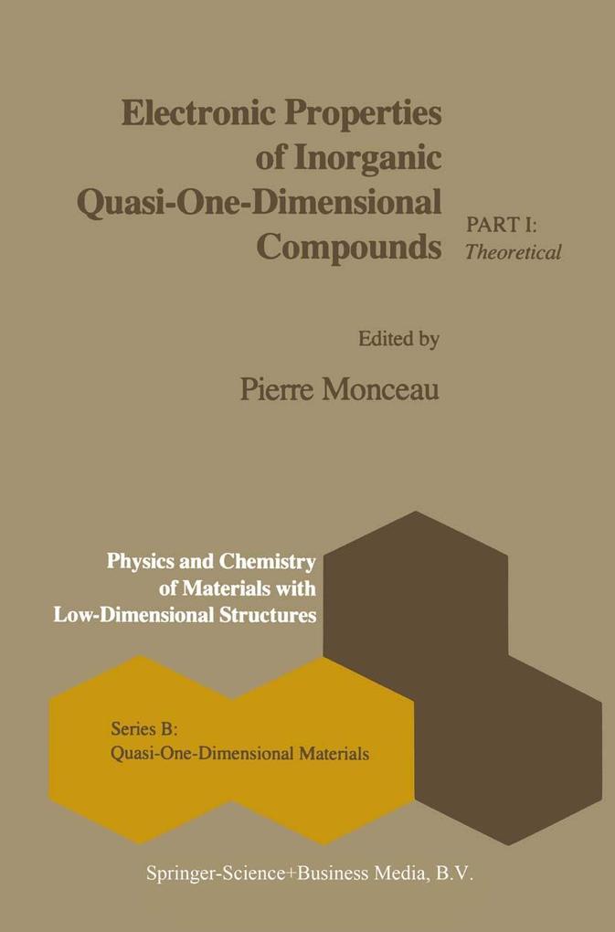 Produktbild: Electronic Properties of Inorganic Quasi-One-Dimensional Compounds