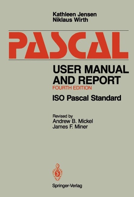 Produktbild: Pascal User Manual and Report | Kathleen Jensen, Niklaus Wirth