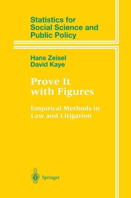 Produktbild: Prove It with Figures | Hans Zeisel, David Kaye