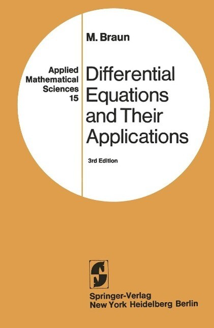Produktbild: Differential Equations and Their Applications | M. Braun