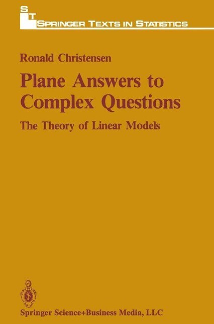 Produktbild: Plane Answers to Complex Questions | Ronald Christensen