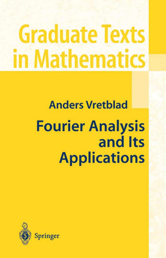 Produktbild: Fourier Analysis and Its Applications | Anders Vretblad