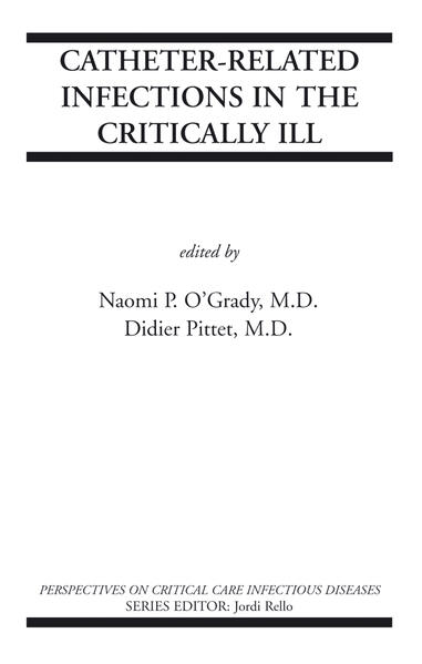 Produktbild: Catheter-Related Infections in the Critically Ill