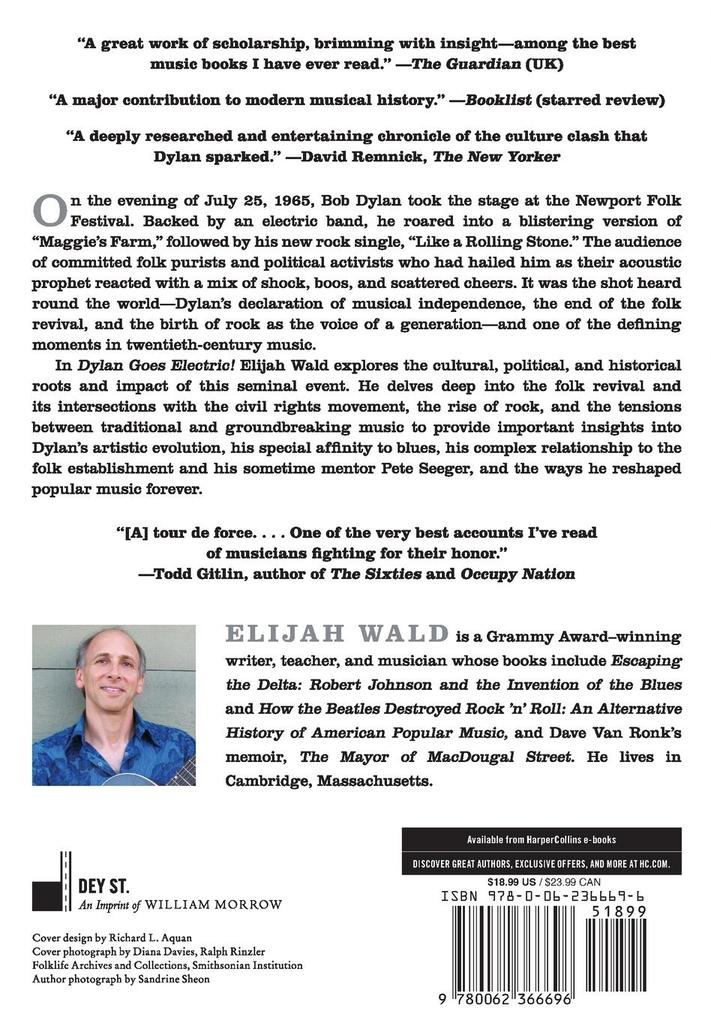 Weitere Ansicht: Dylan Goes Electric! | Elijah Wald