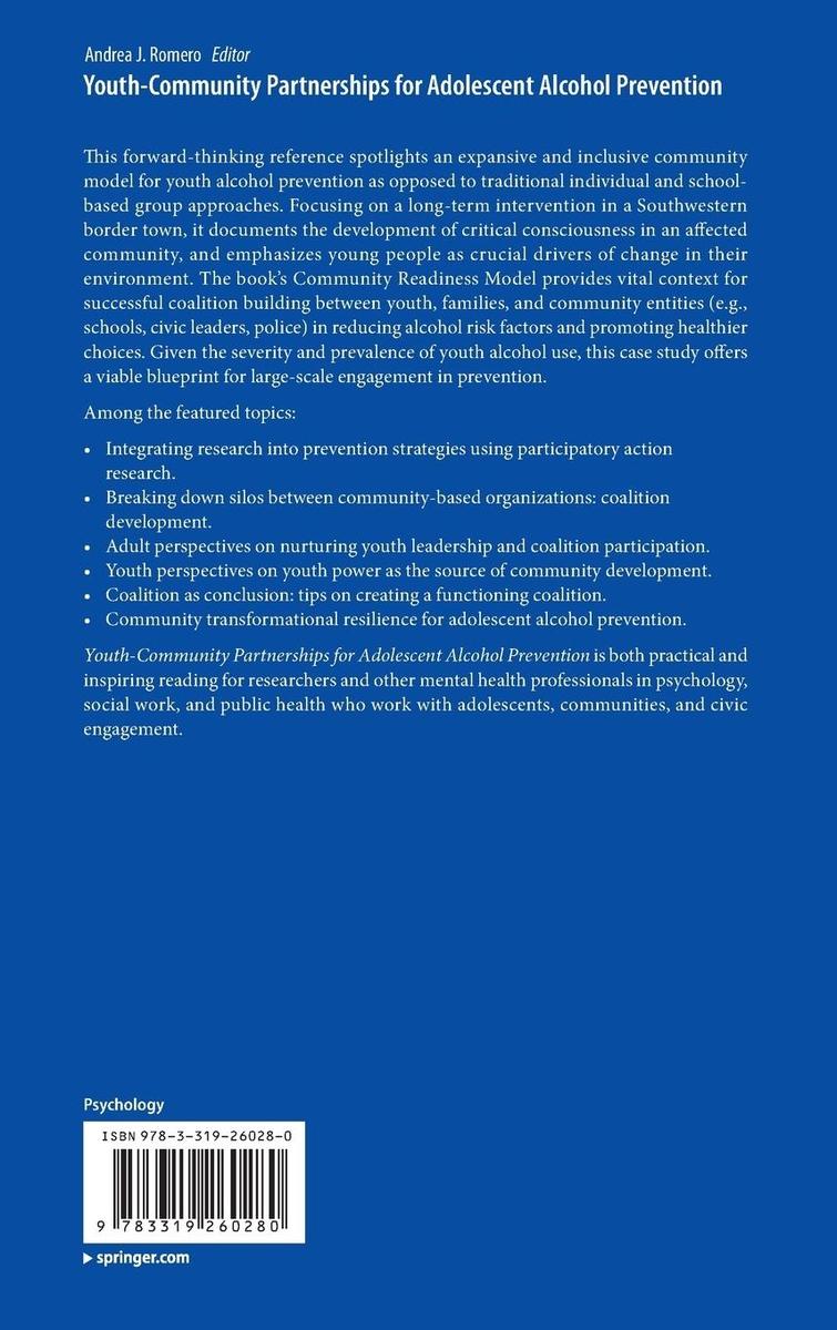 Weitere Ansicht: Youth-Community Partnerships for Adolescent Alcohol Prevention