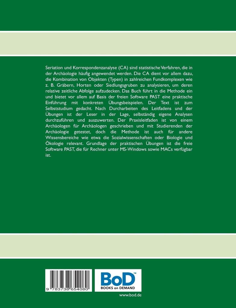 Weitere Ansicht: Gewußt wie: Praxisleitfaden Seriation und Korrespondenzanalyse in der Archäologie | Frank Siegmund