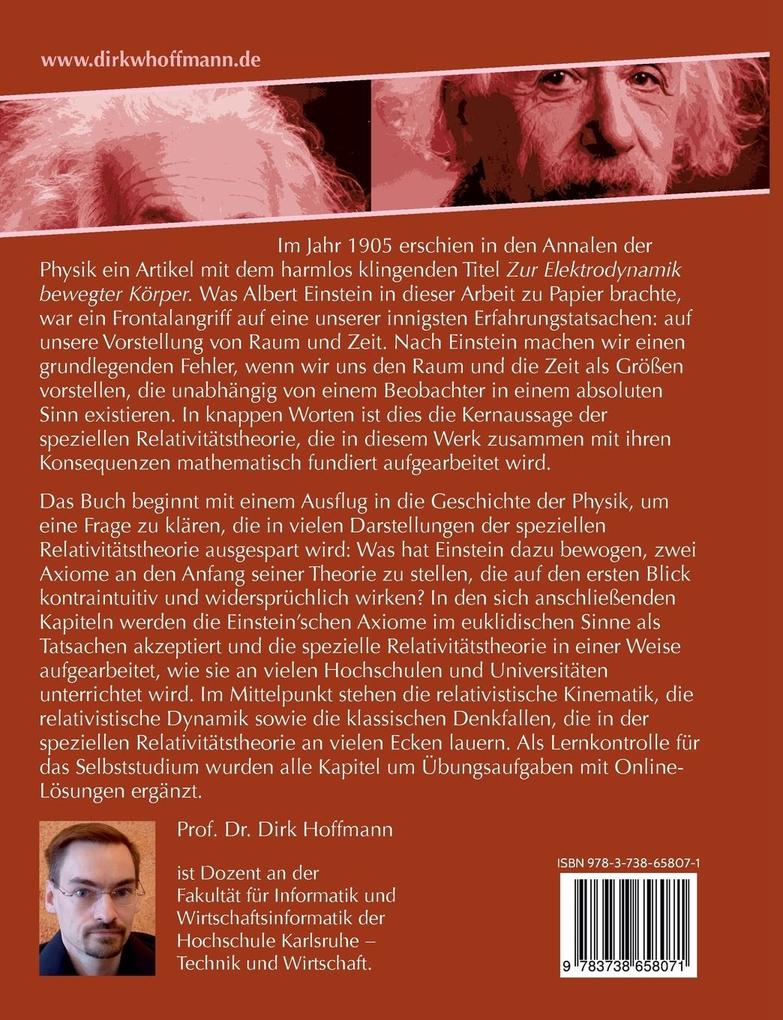 Weitere Ansicht: Einführung in die Spezielle Relativitätstheorie | Dirk Hoffmann