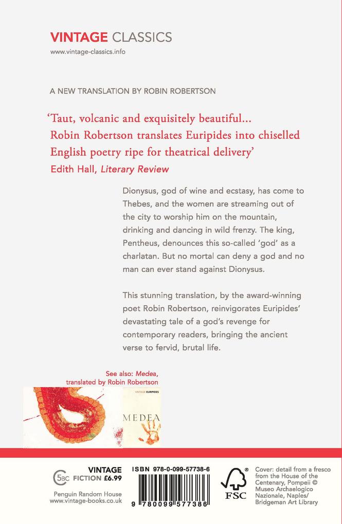 Weitere Ansicht: Bacchae | Euripides