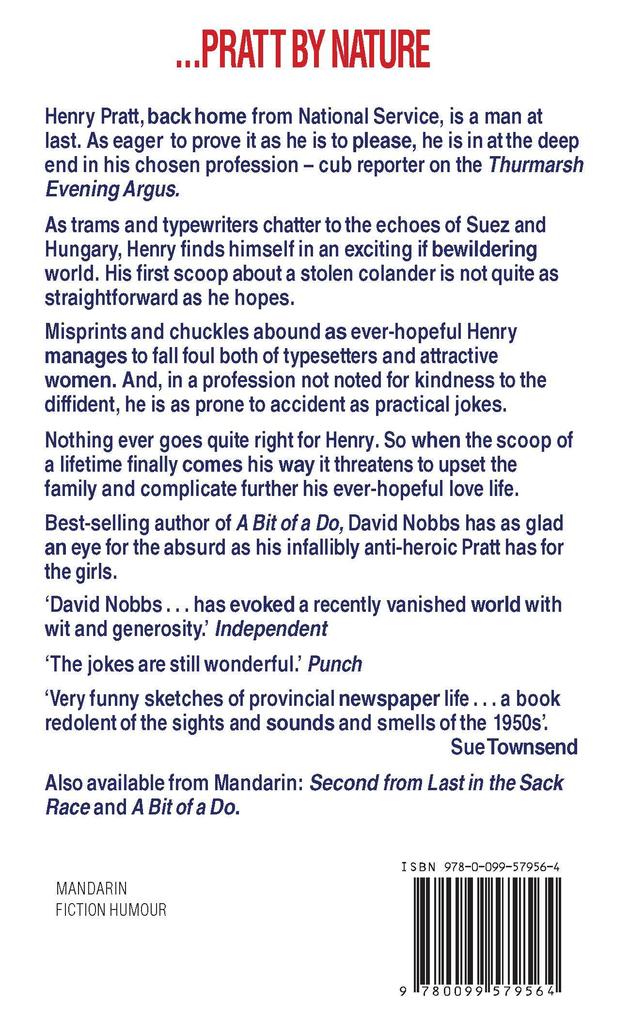 Weitere Ansicht: Pratt Of The Argus | David Nobbs