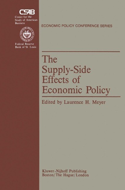 Produktbild: The Supply-Side Effects of Economic Policy
