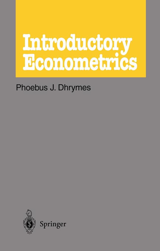 Produktbild: Introductory Econometrics | P. J. Dhrymes