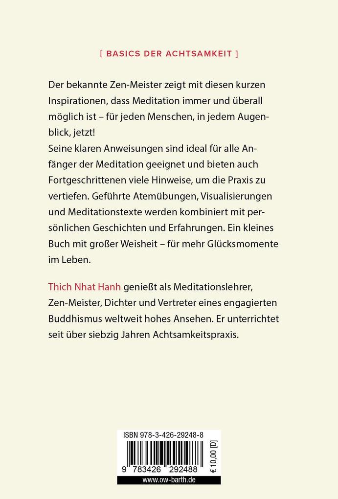 Weitere Ansicht: Einfach sitzen | Thich Nhat Hanh