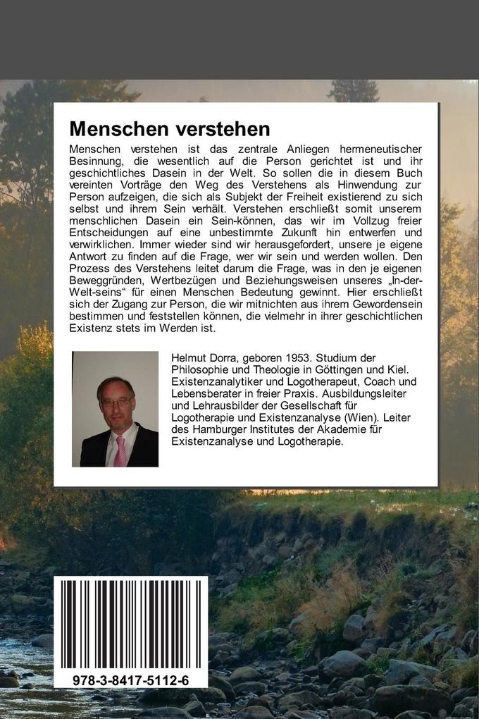 Weitere Ansicht: Menschen verstehen | Helmut Dorra