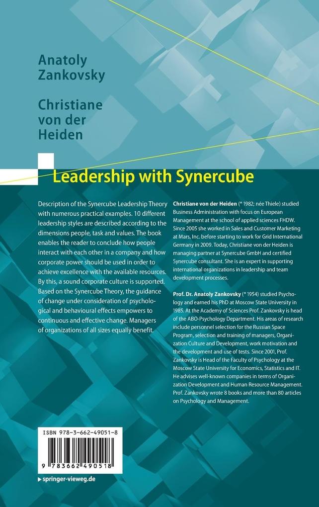 Weitere Ansicht: Leadership with Synercube | Christiane von der Heiden, Anatoly Zankovsky