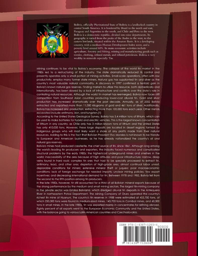 Weitere Ansicht: Bolivia | Inc. Ibp