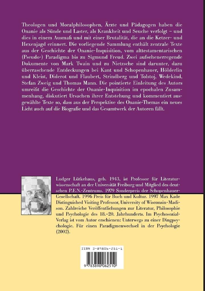 Weitere Ansicht: 'O Wollust, o Hölle' | Ludger Lütkehaus