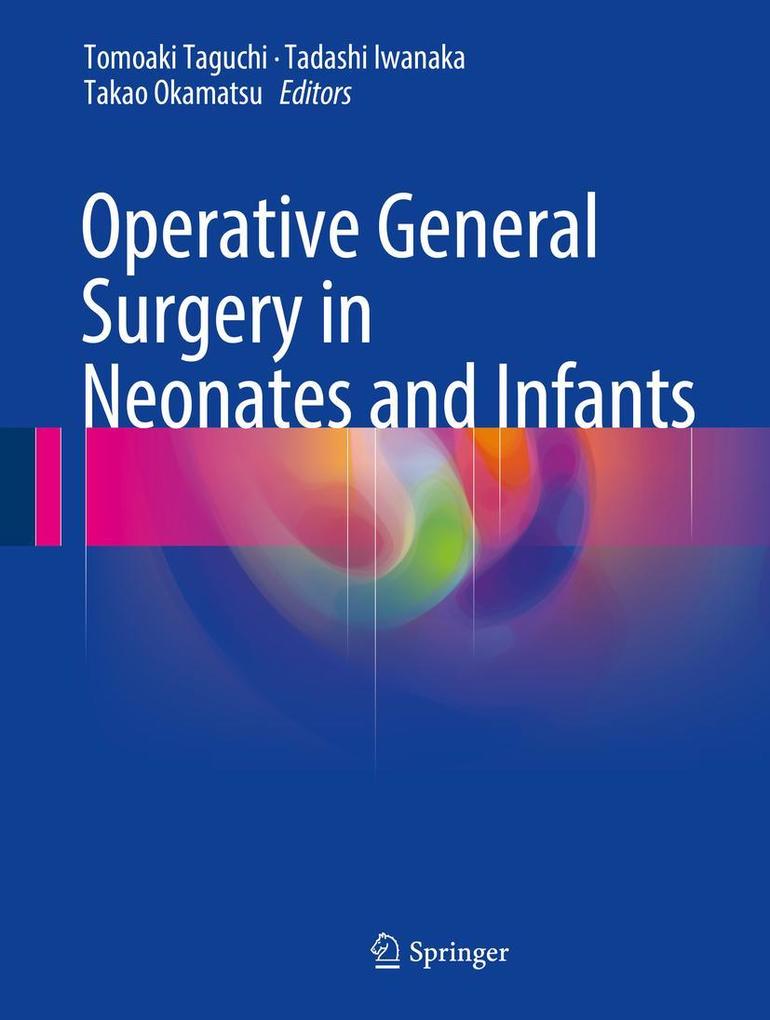 Produktbild: Operative General Surgery in Neonates and Infants