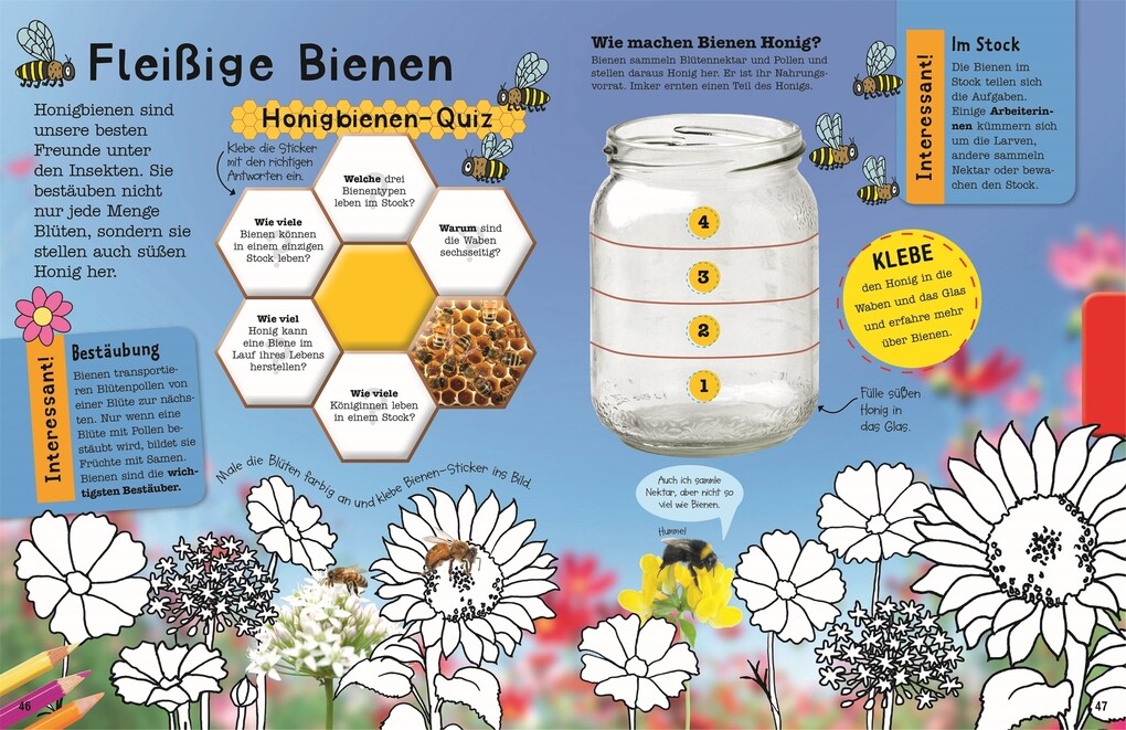 Weitere Ansicht: Das Mach-Malbuch Insekten